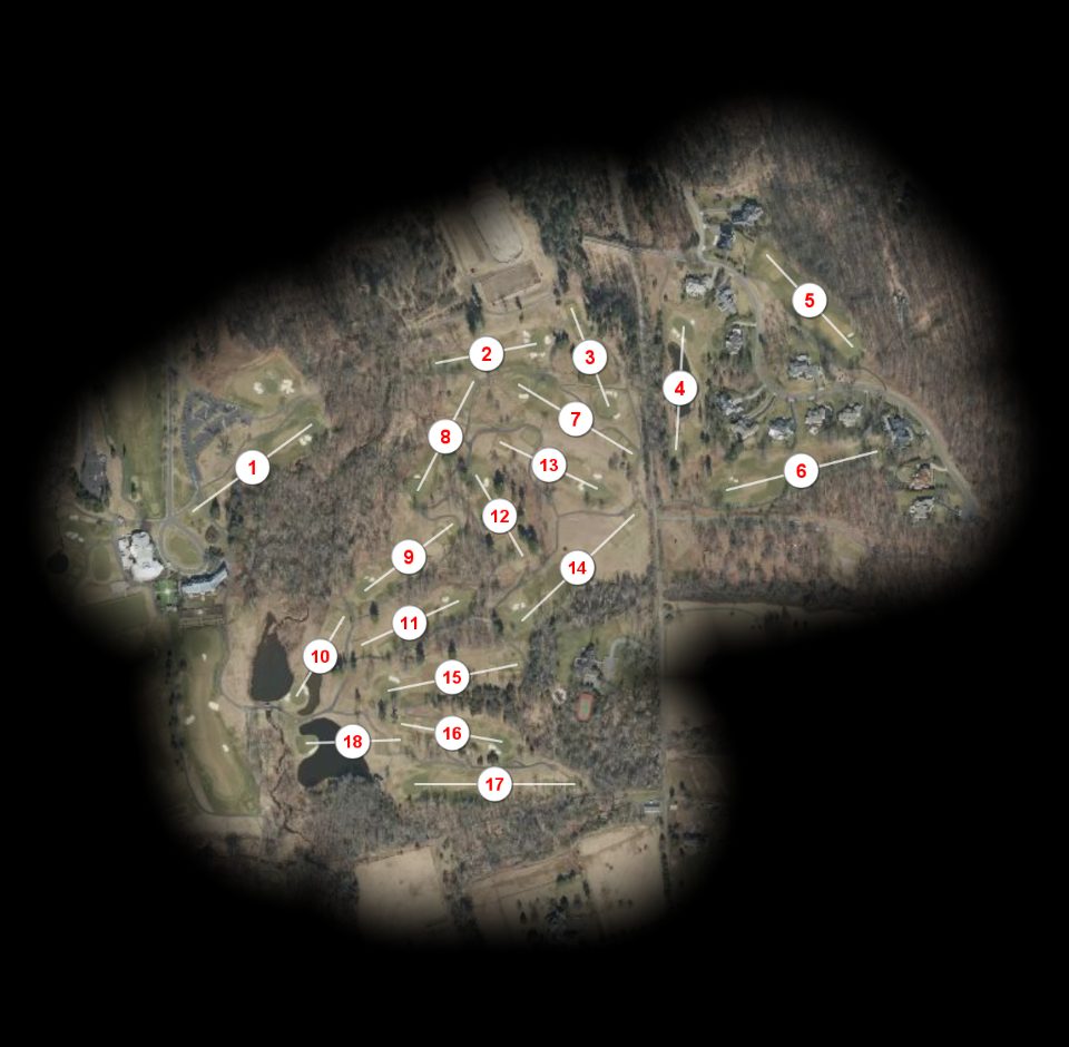 Hamilton Farm Golf Club Hickory course overview