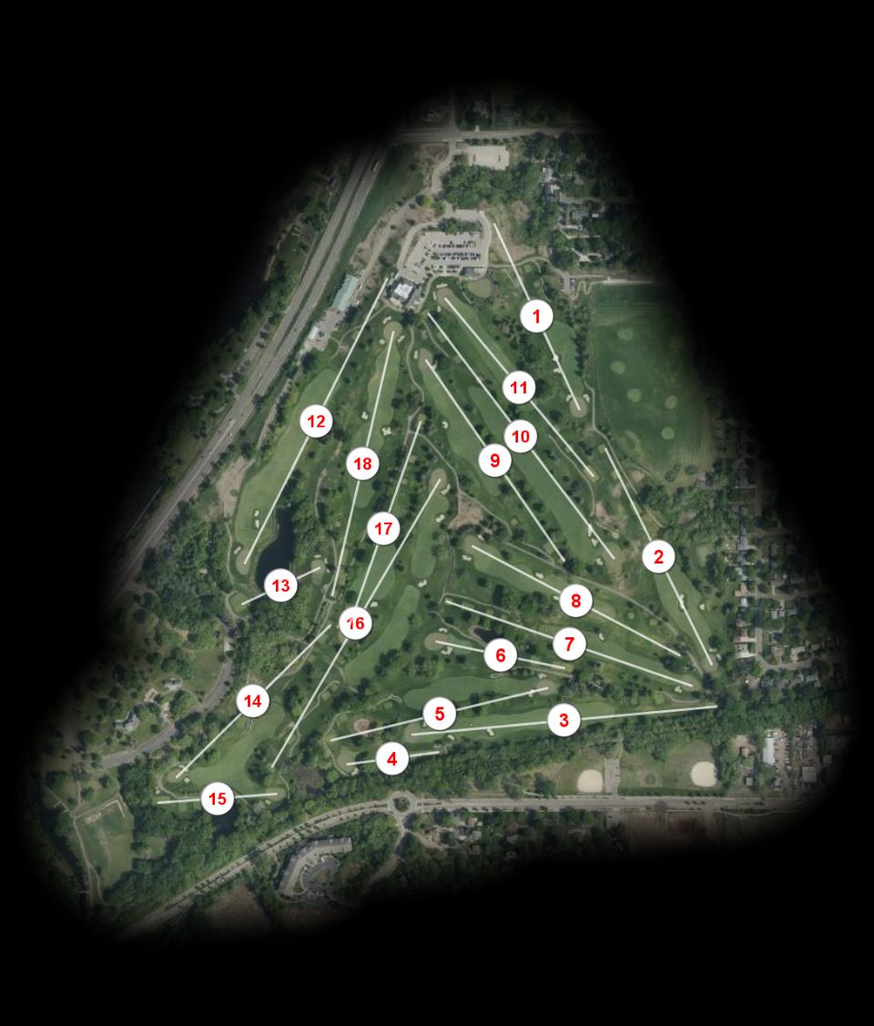 Keller Golf Course course overview