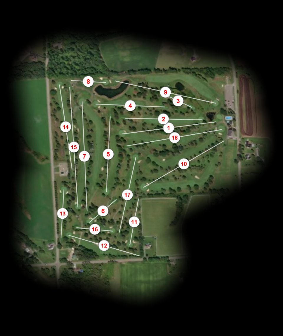 Cazenovia Country Club course overview