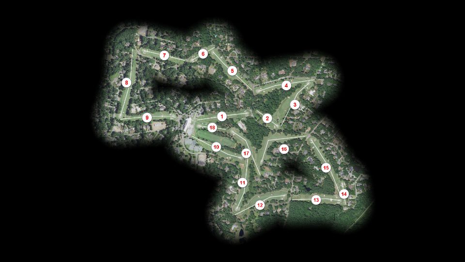 Hope Valley Country Club course overview