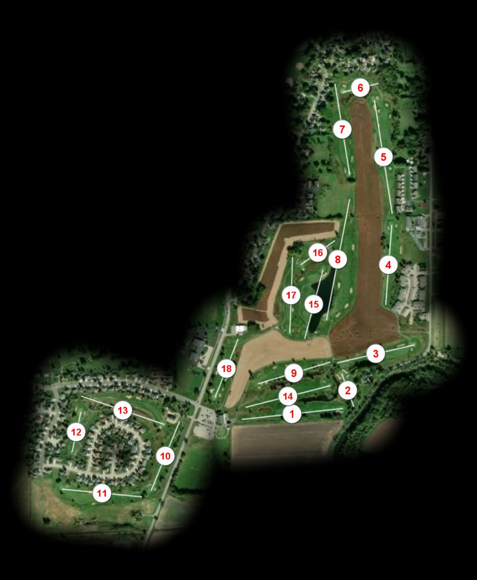 Kestral Ridge Golf Club course overview