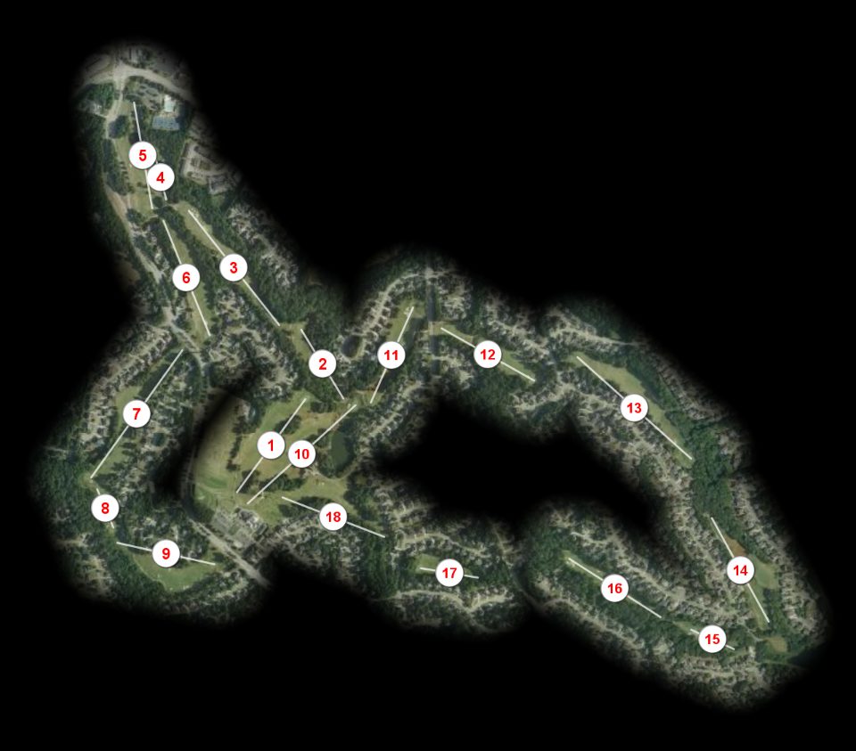 Hamilton Mill Golf Club course overview