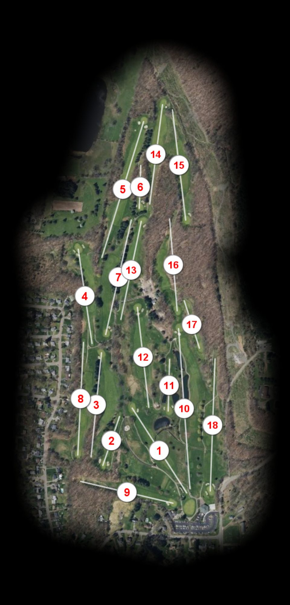 Hunter Golf Club course overview