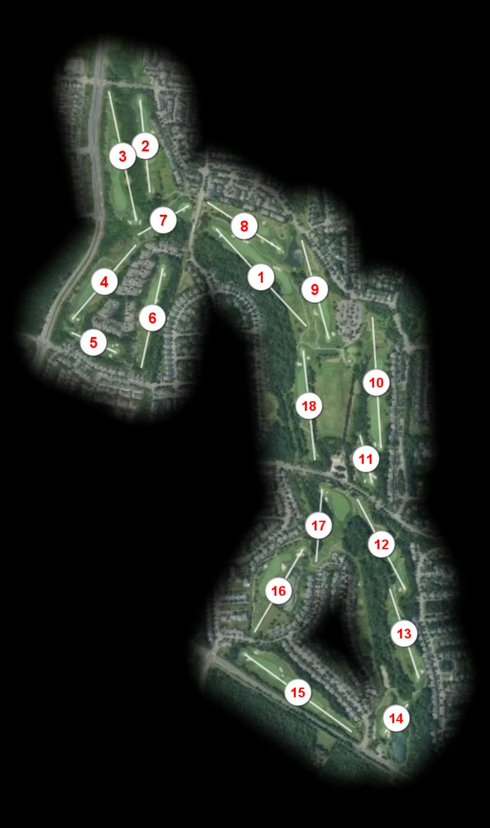 South Riding Golfers Club course overview