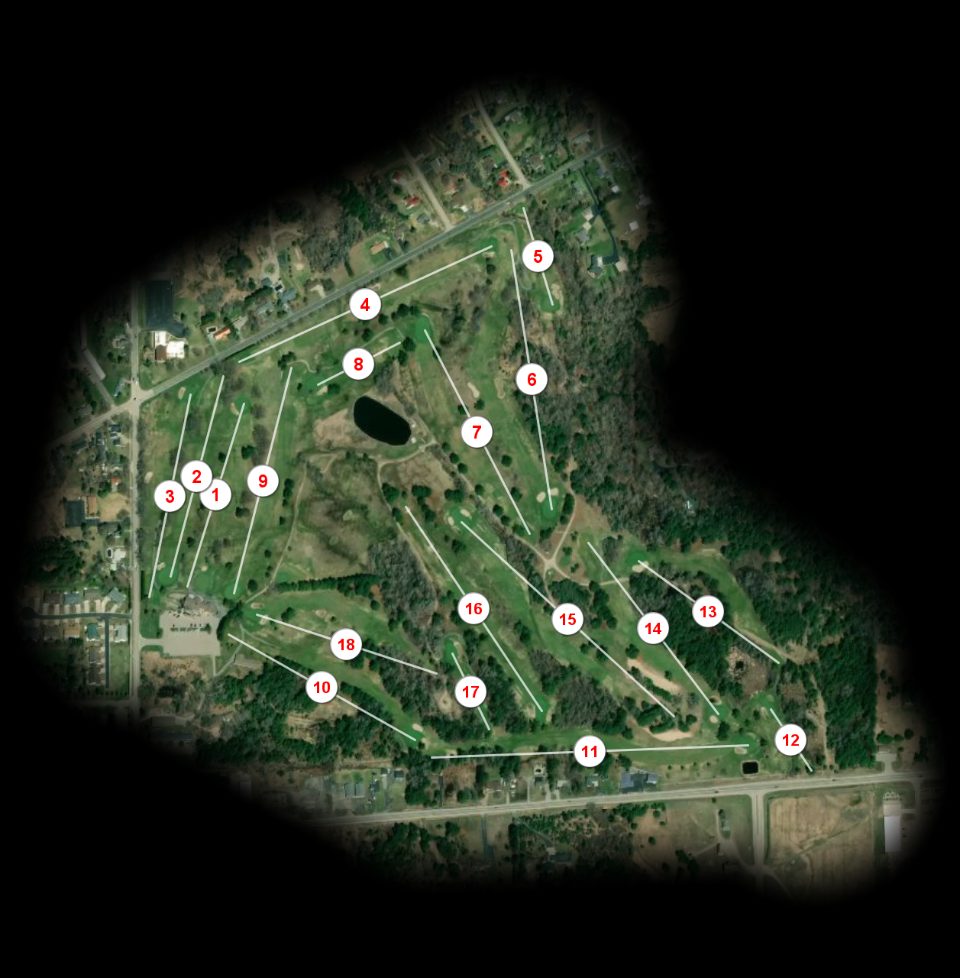 West Branch Country Club course overview