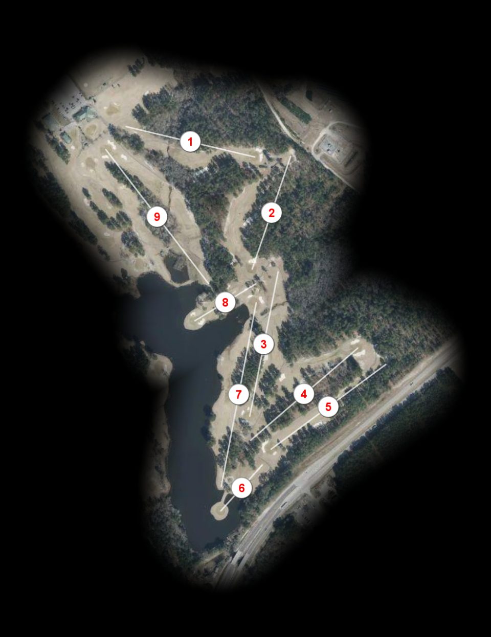 Islandview nine at Gordon Lakes Golf Course