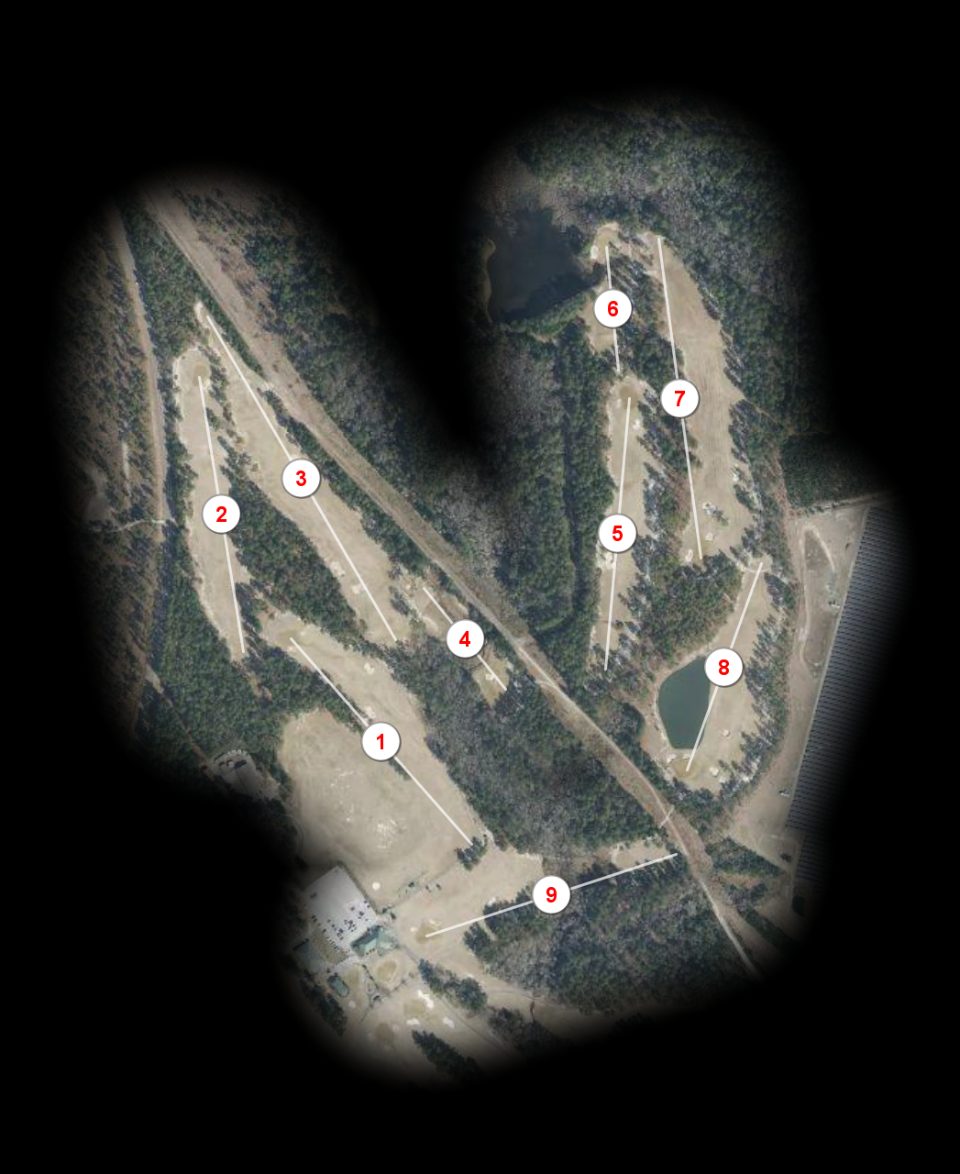 Pineview nine at Gordon Lakes Golf Course
