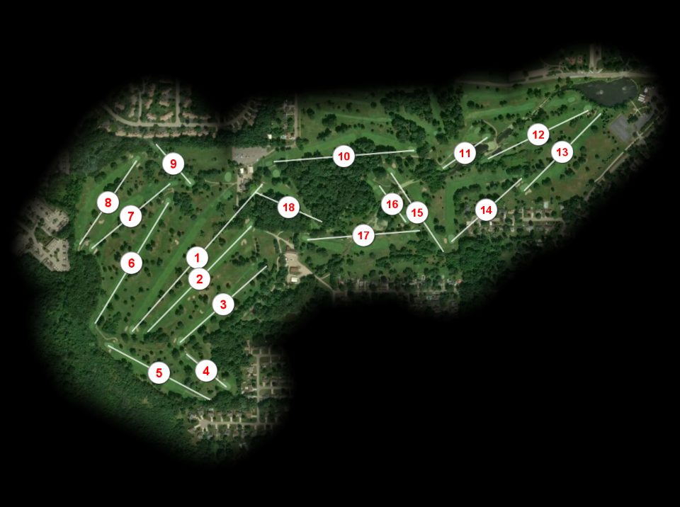 Cascades Golf Club course overview