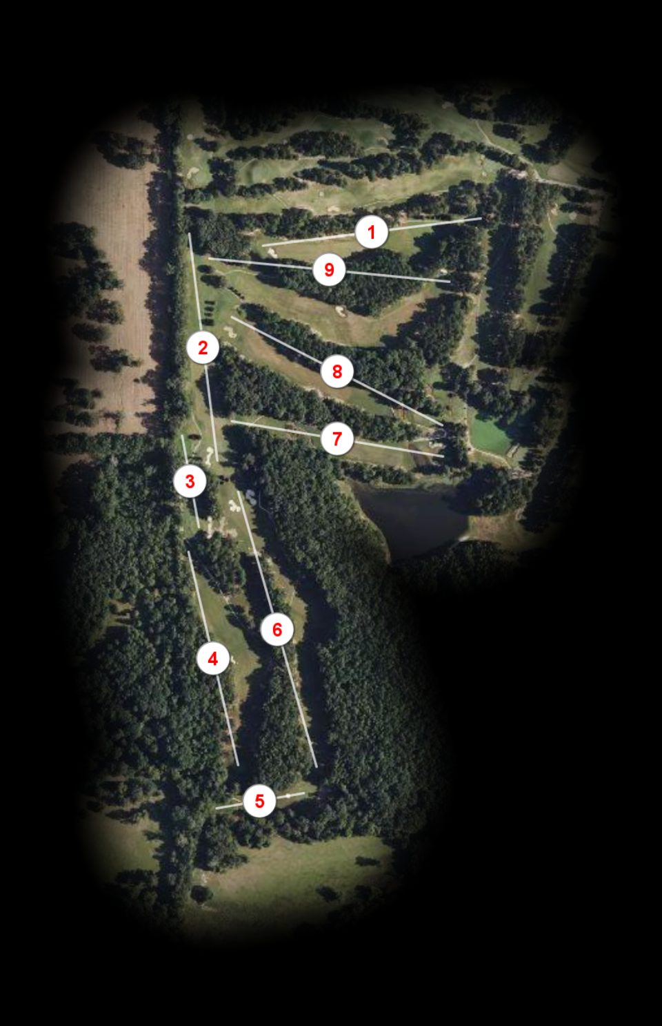 Creekside nine at Hickory Hill Golf Course