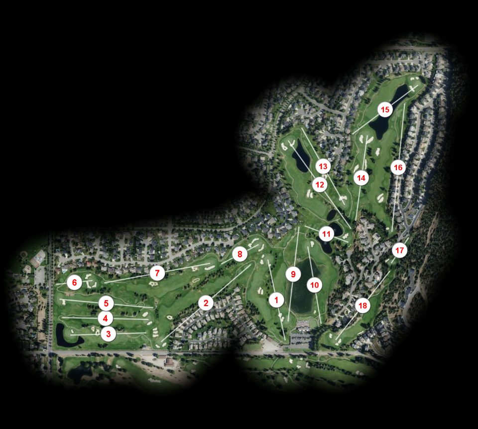 MeadowWood Golf Course course overview