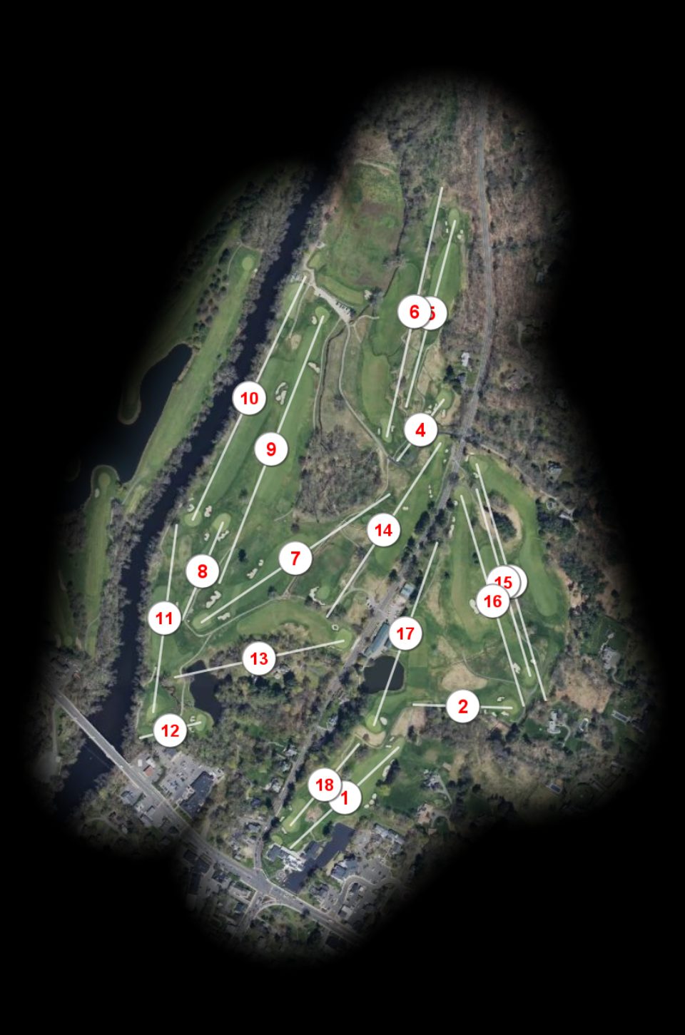 Country Club of Farmington course overview