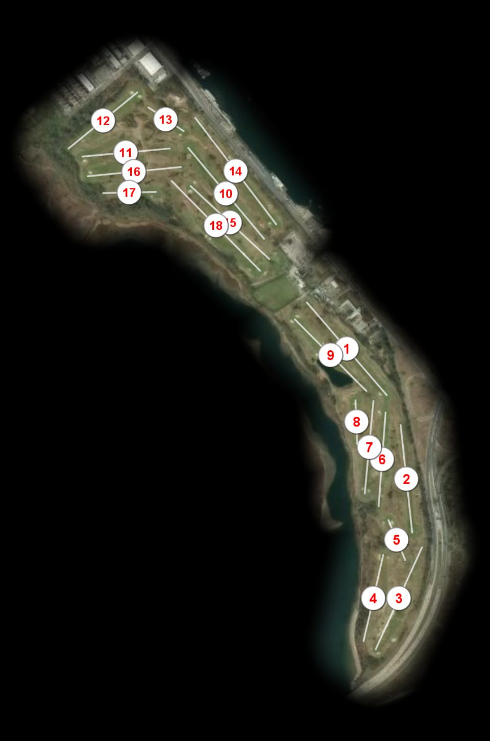 Marine Park Golf Course course overview