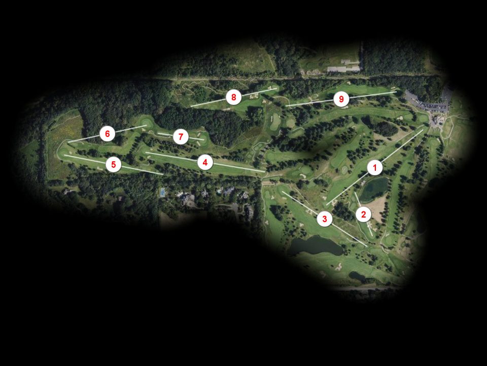 Woods nine at Pleasant View Golf Course