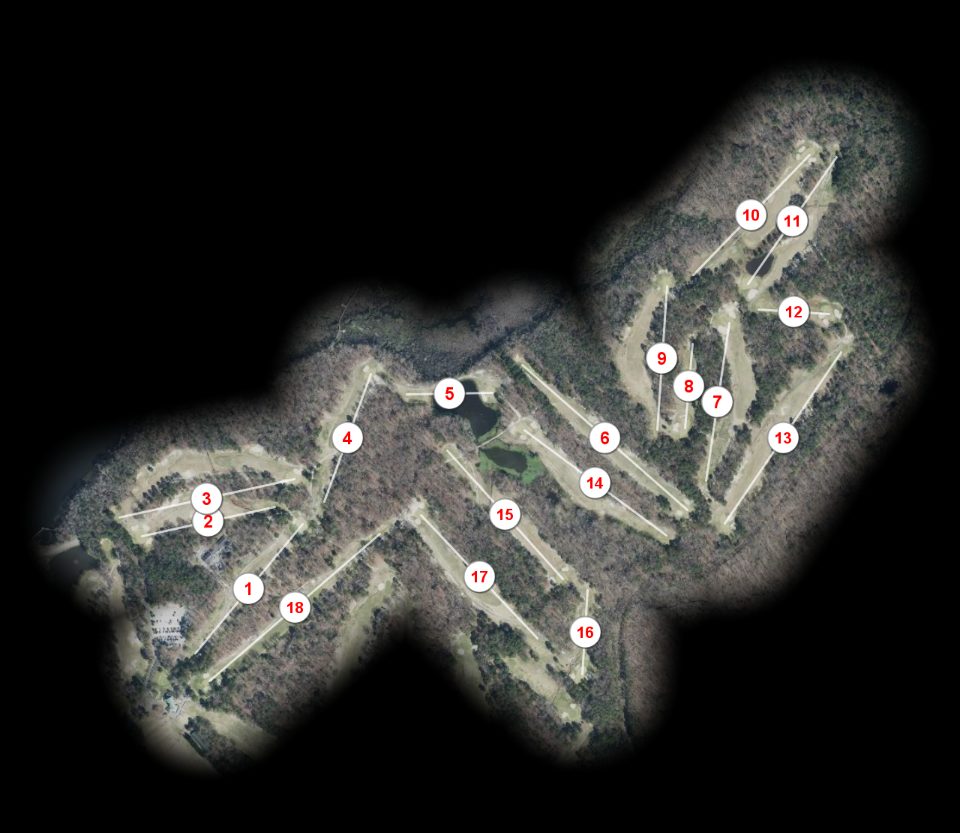 Newport News Golf Club at Deer Run course overview