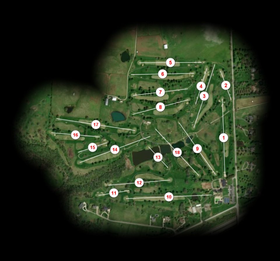 Woodford Hills Country Club course overview