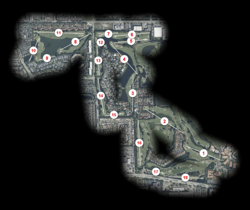 Trump National Doral Miami Golden Palm course overview