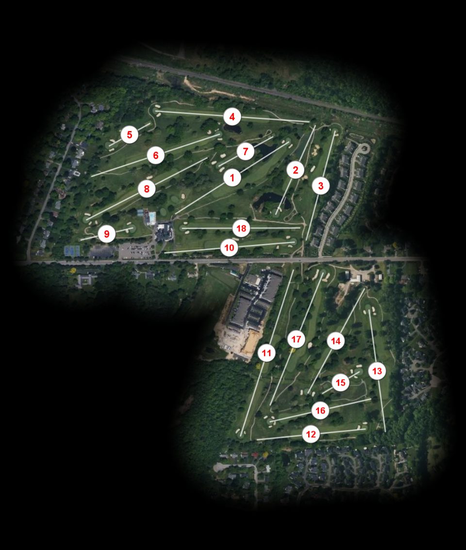 Locust Hill Country Club course overview