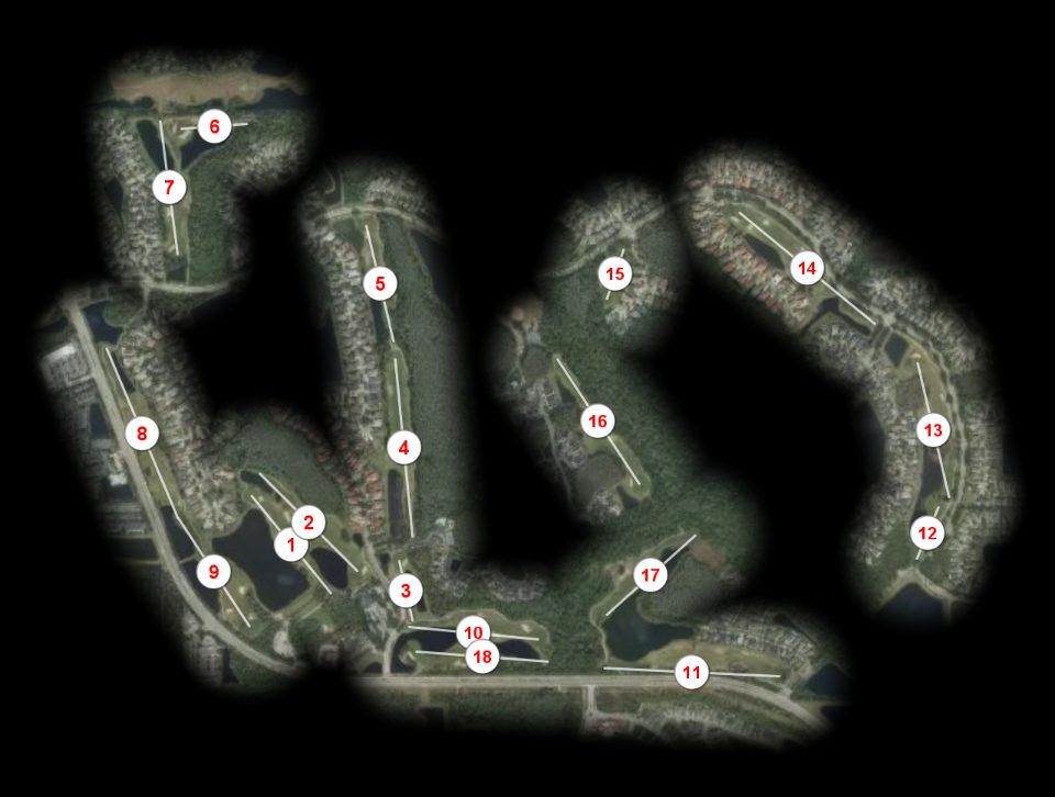 Stoneybrook Golf Club East course overview