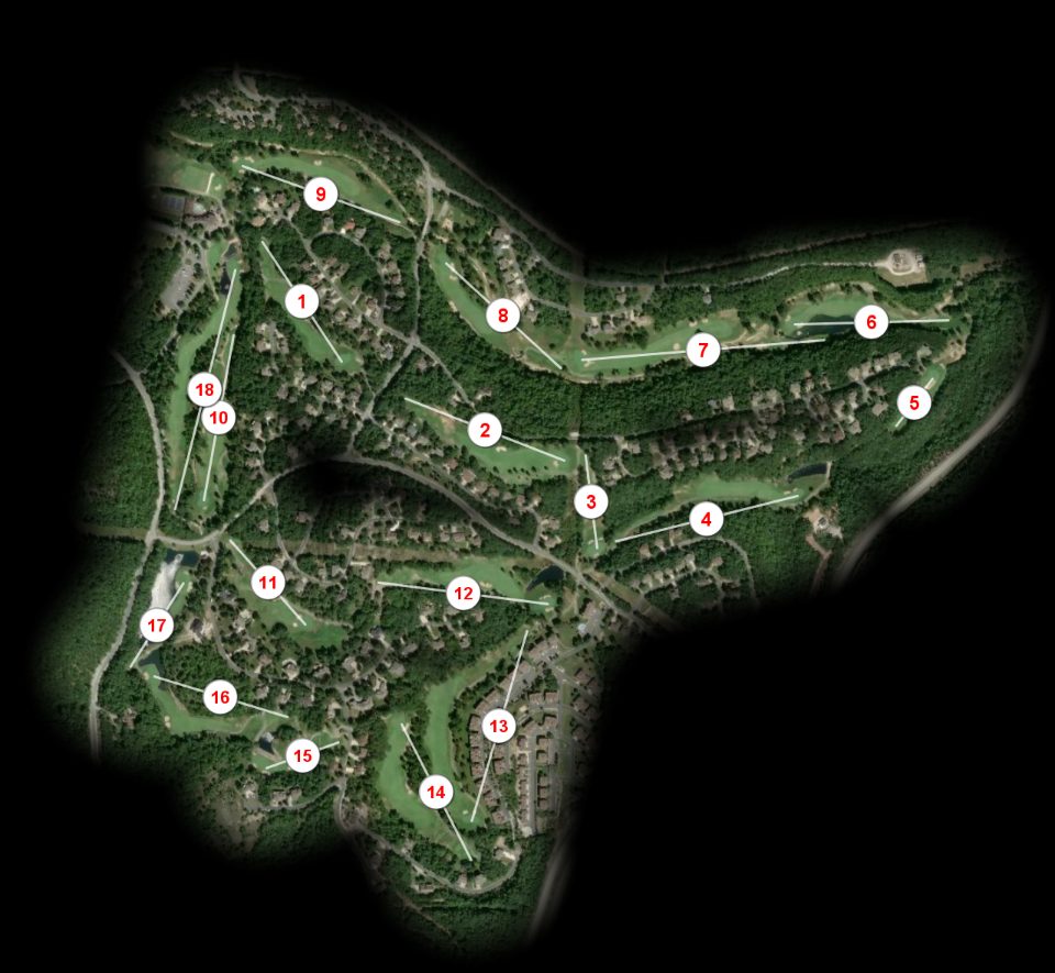 Ledgestone Country Club course overview