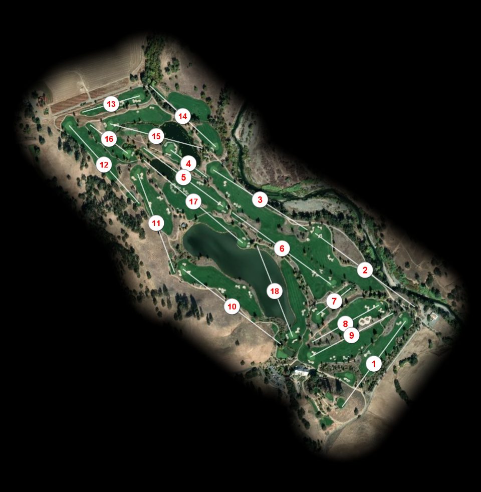 Yocha Dehe Golf Club course overview