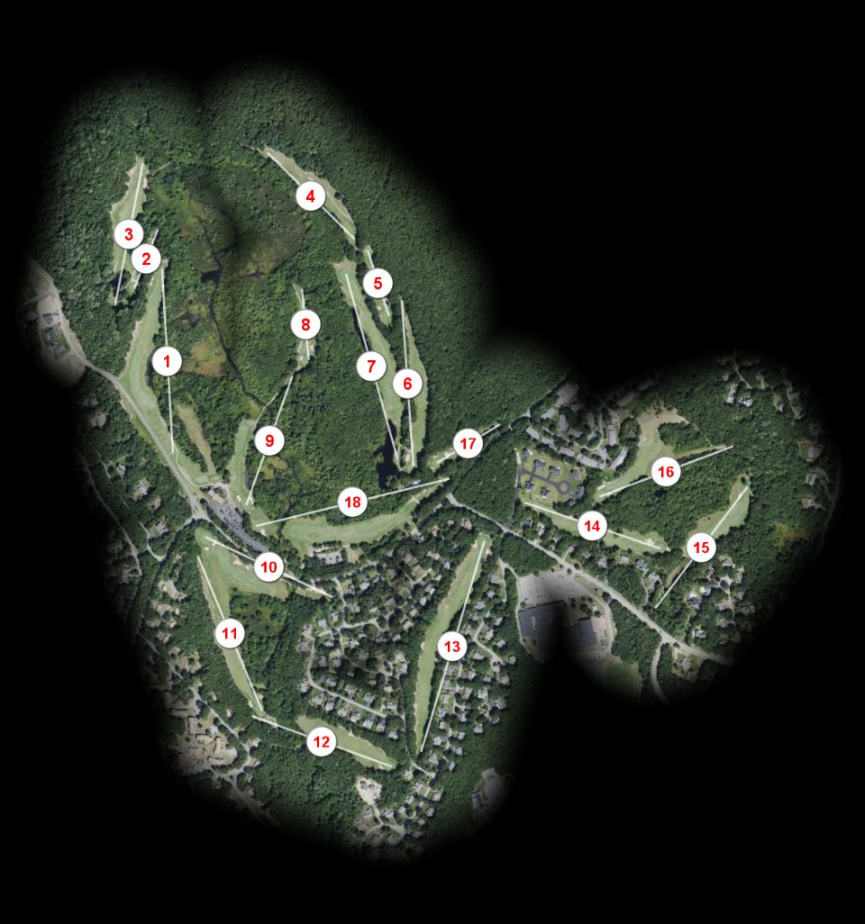 Quashnet Valley Country Club course overview