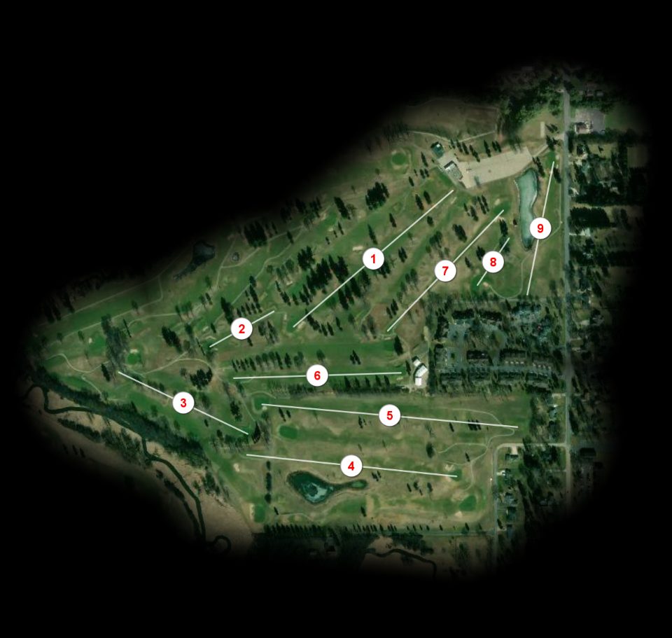 South nine at Delbrook Golf Course