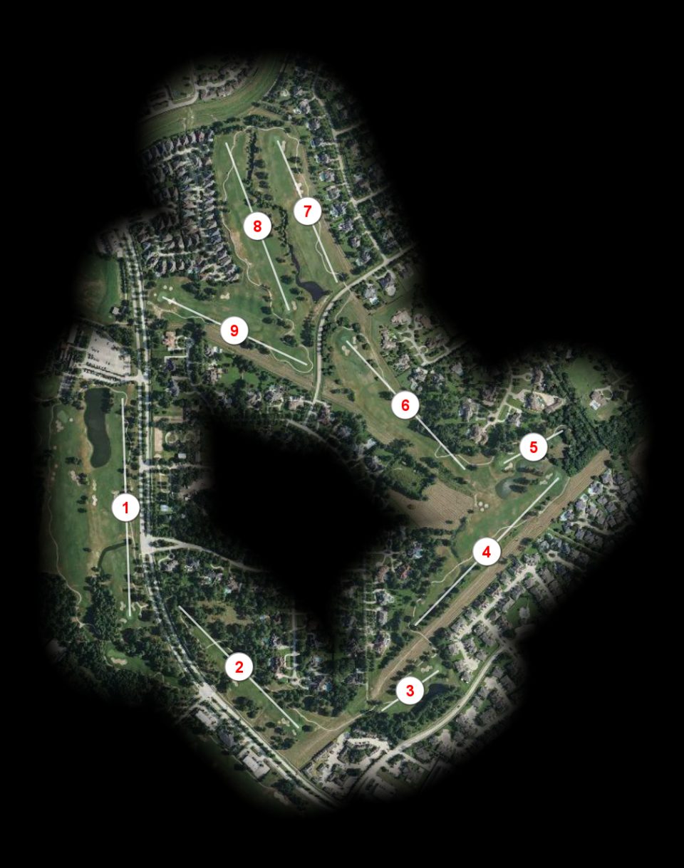 Pines nine at Gleannloch Pines Golf Club