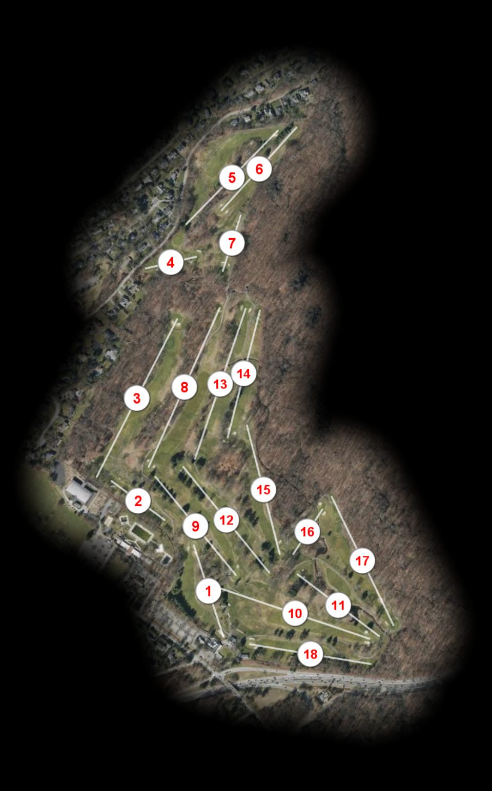 Saxon Woods Golf Course course overview