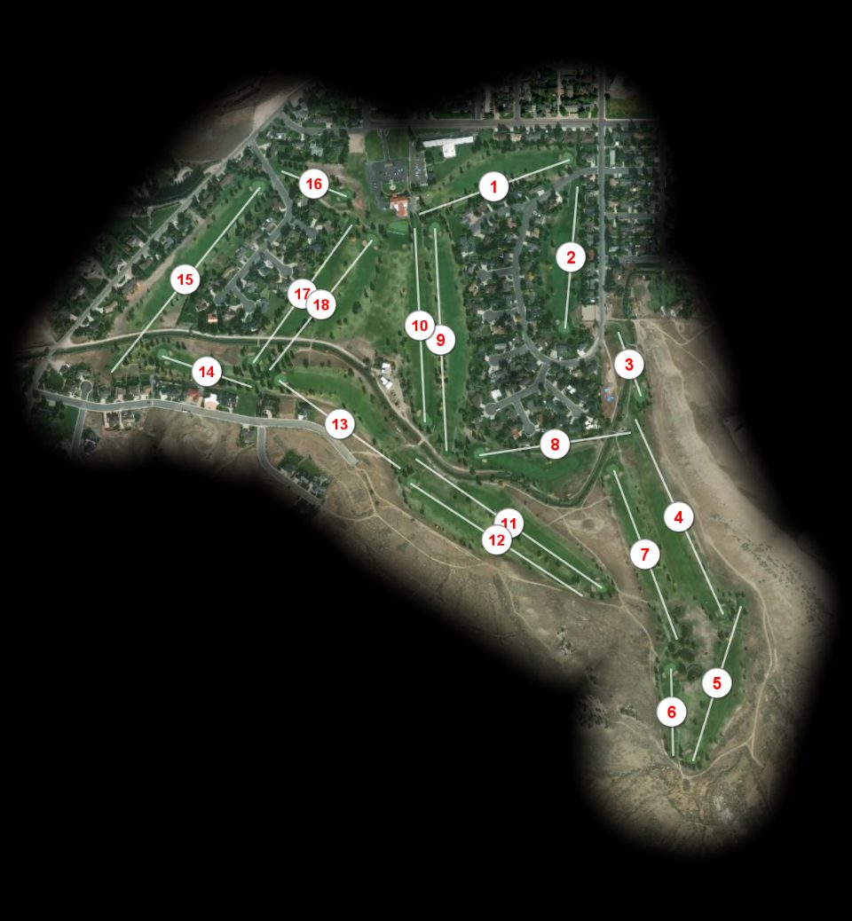 Olive Glenn Golf & Country Club course overview