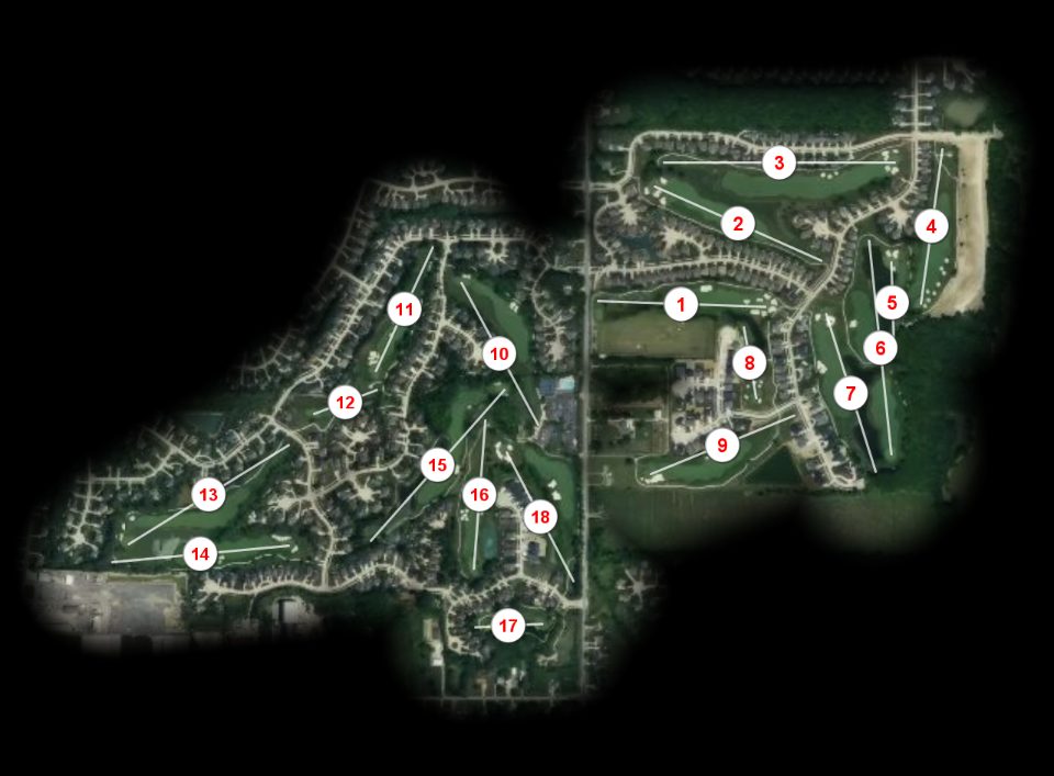 Red Tail Golf Club course overview