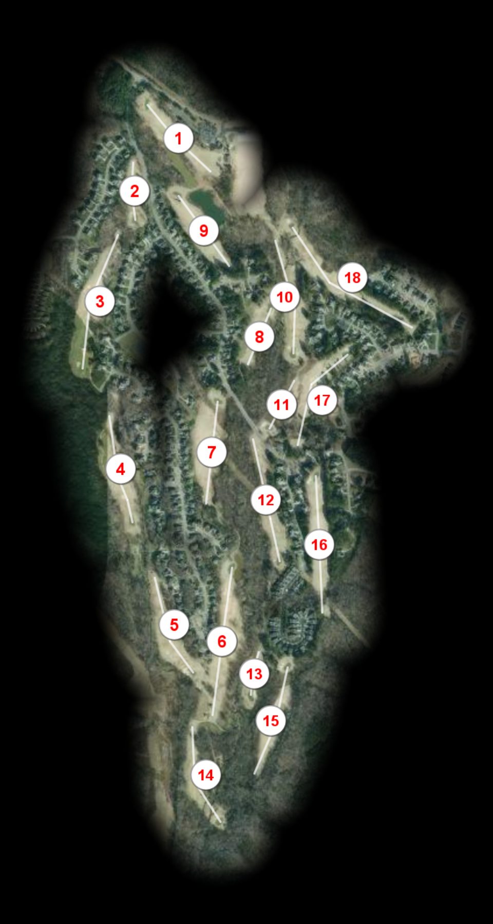 Verdict Ridge Golf & Country Club course overview