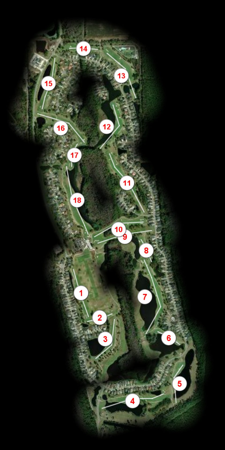 St. Johns Golf Club course overview