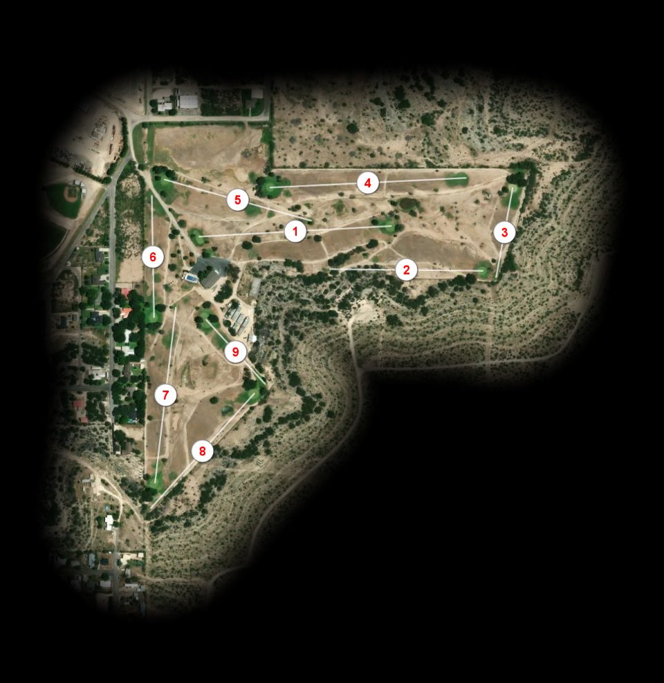 Ozona Country Club course overview