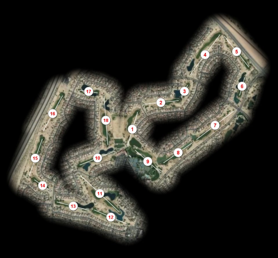 Desert Springs Golf Club course overview