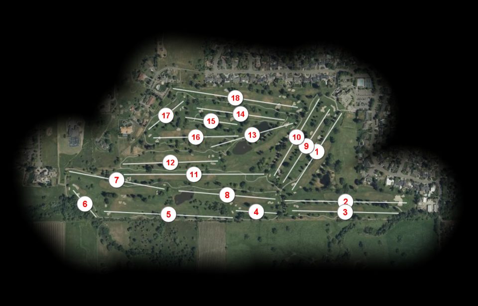 Santa Rosa Golf & Country Club course overview