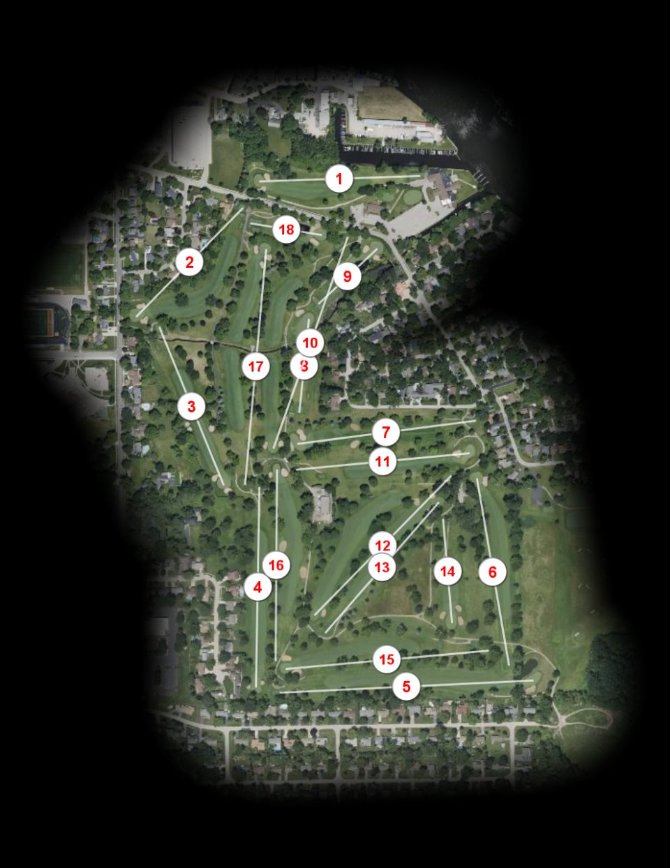 McHenry Country Club course overview