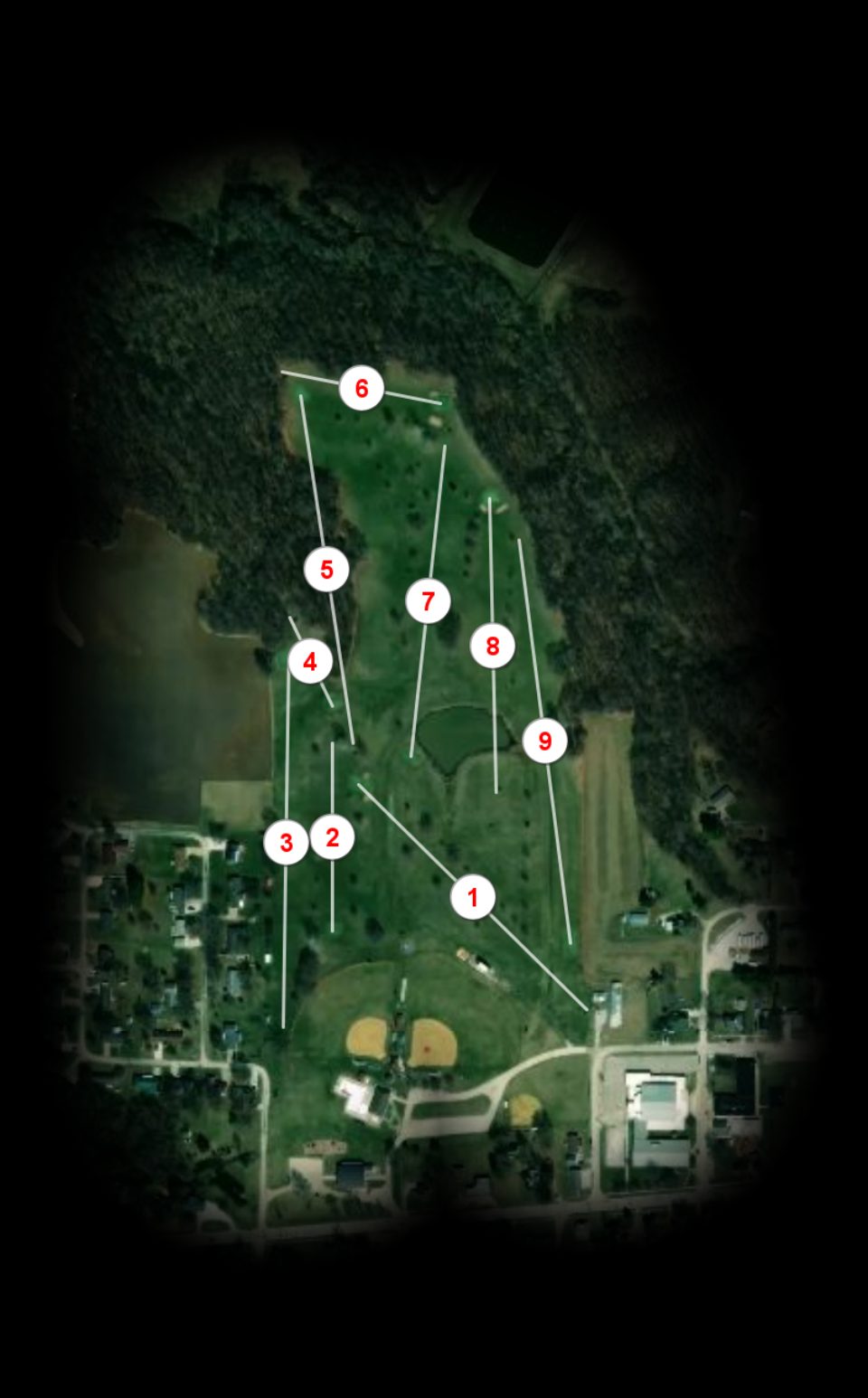 Lamoine Valley Golf Club course overview