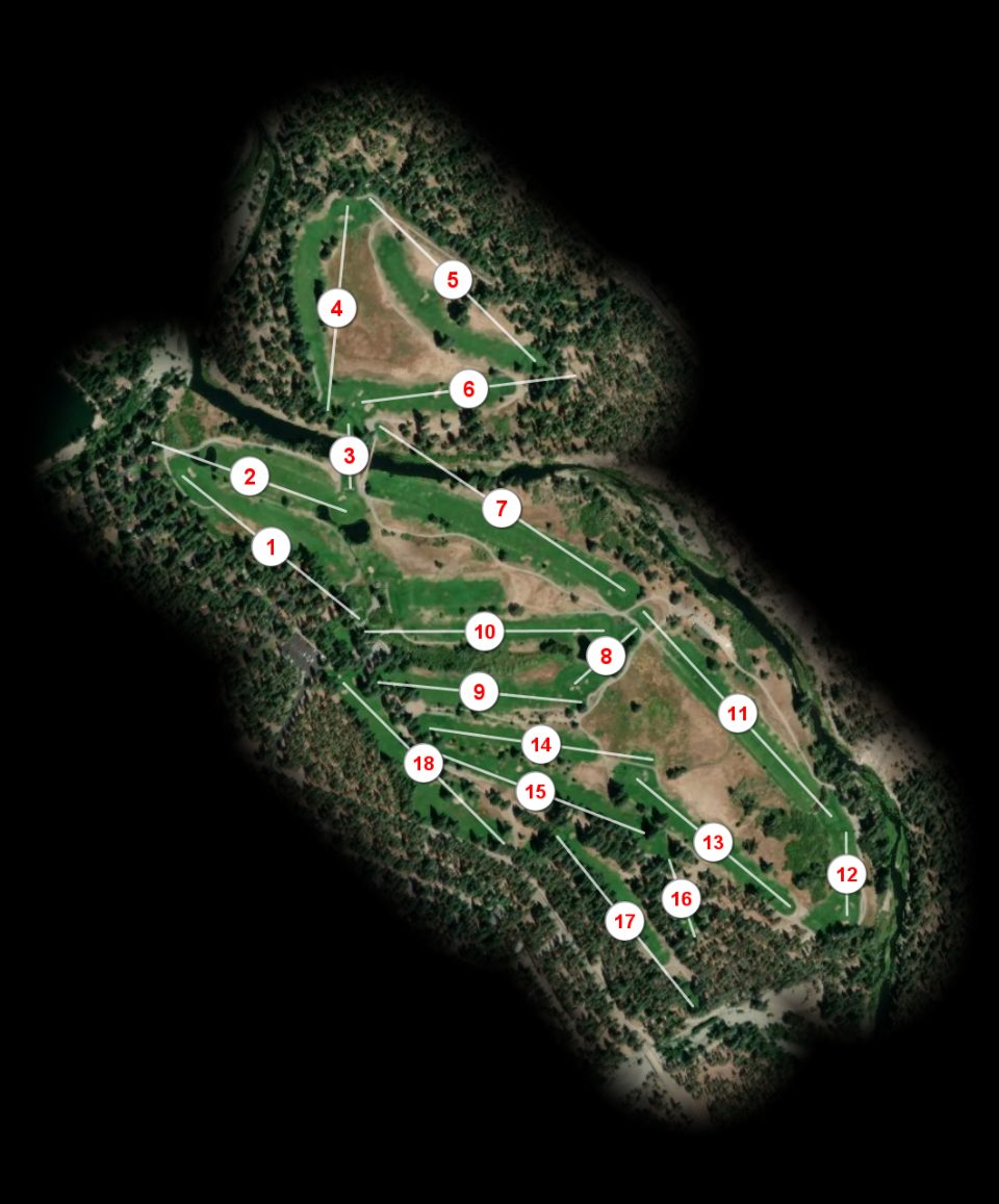 Graeagle Meadows Golf Course course overview