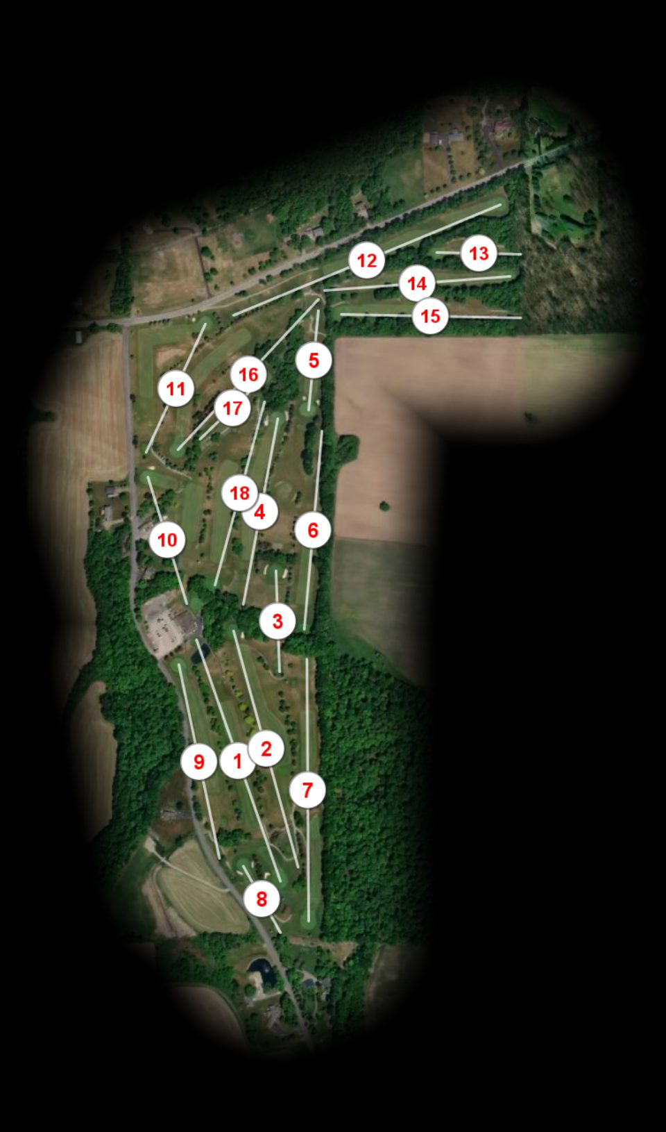 Woodcrest Golf Club course overview