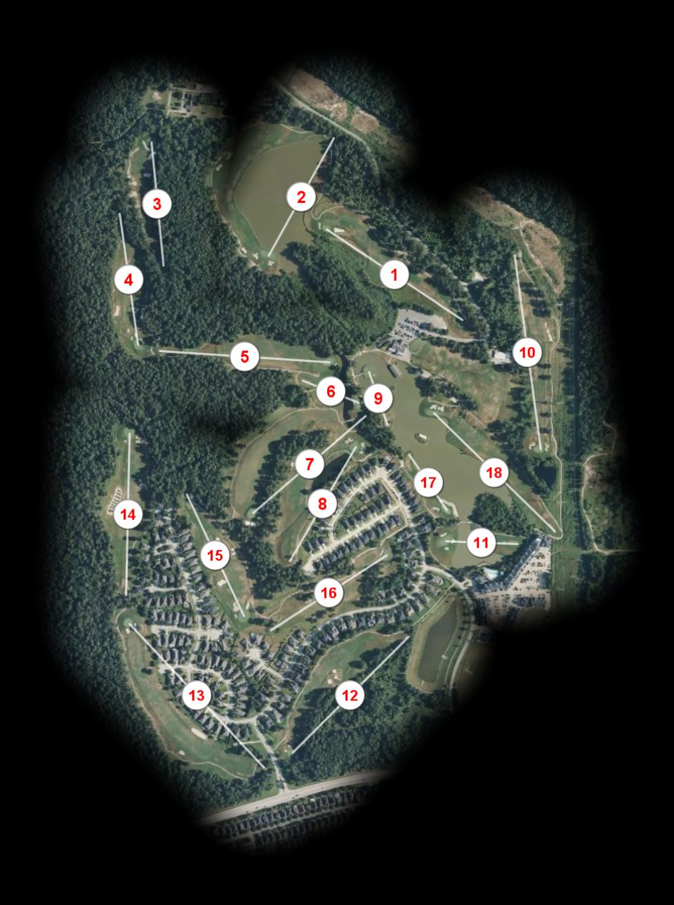 Tour 18 - Houston course overview