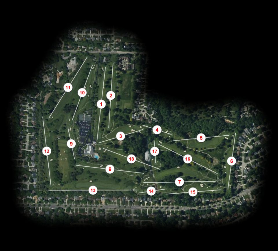 Westwood Country Club course overview