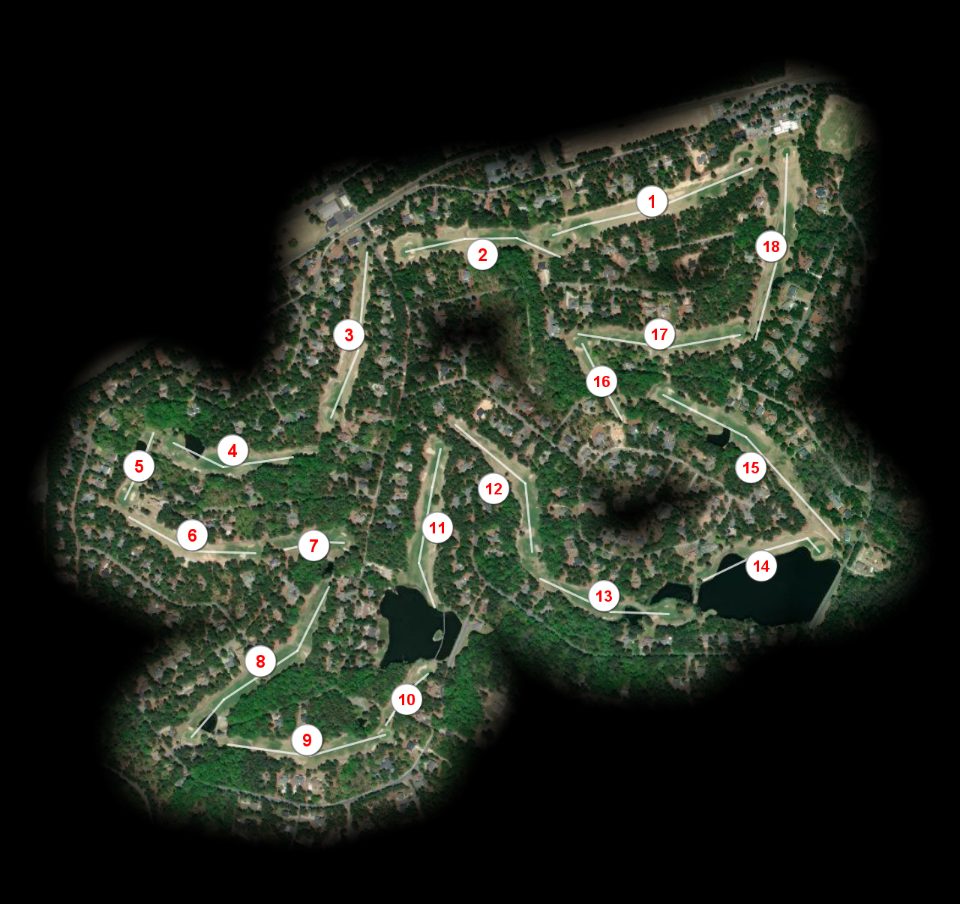 Seven Lakes Country Club course overview
