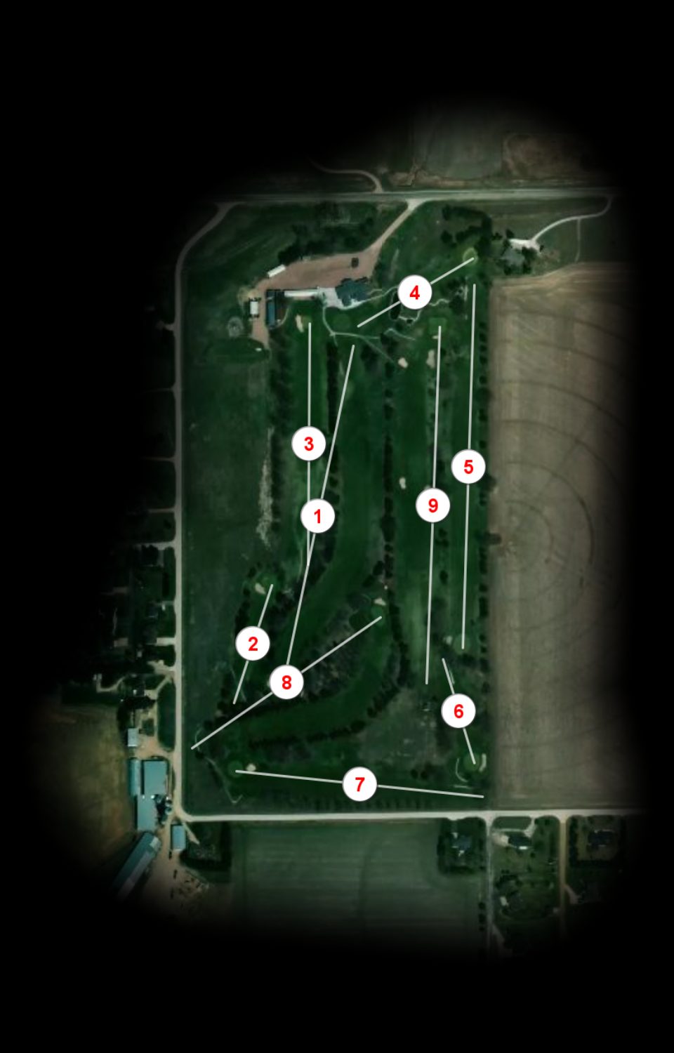 Albion Country Club course overview