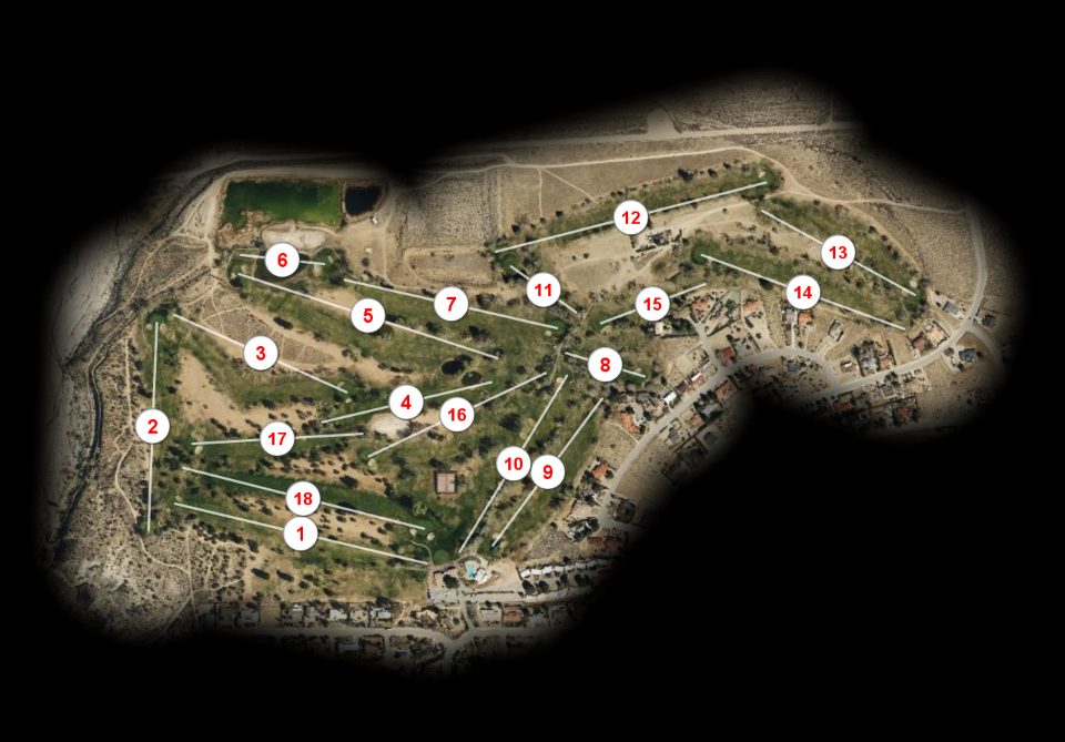 Crystalaire Country Club course overview