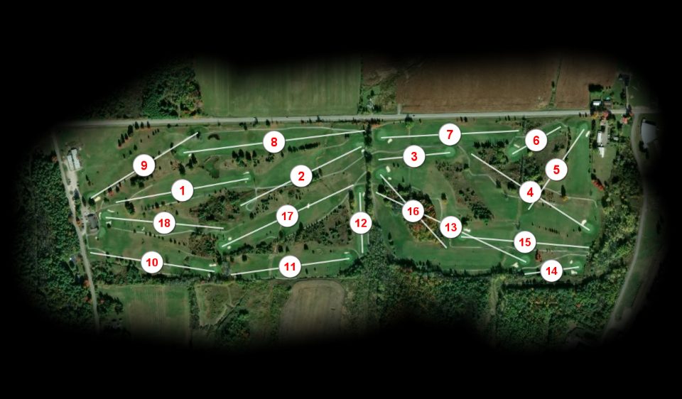 North Country Golf Club course overview