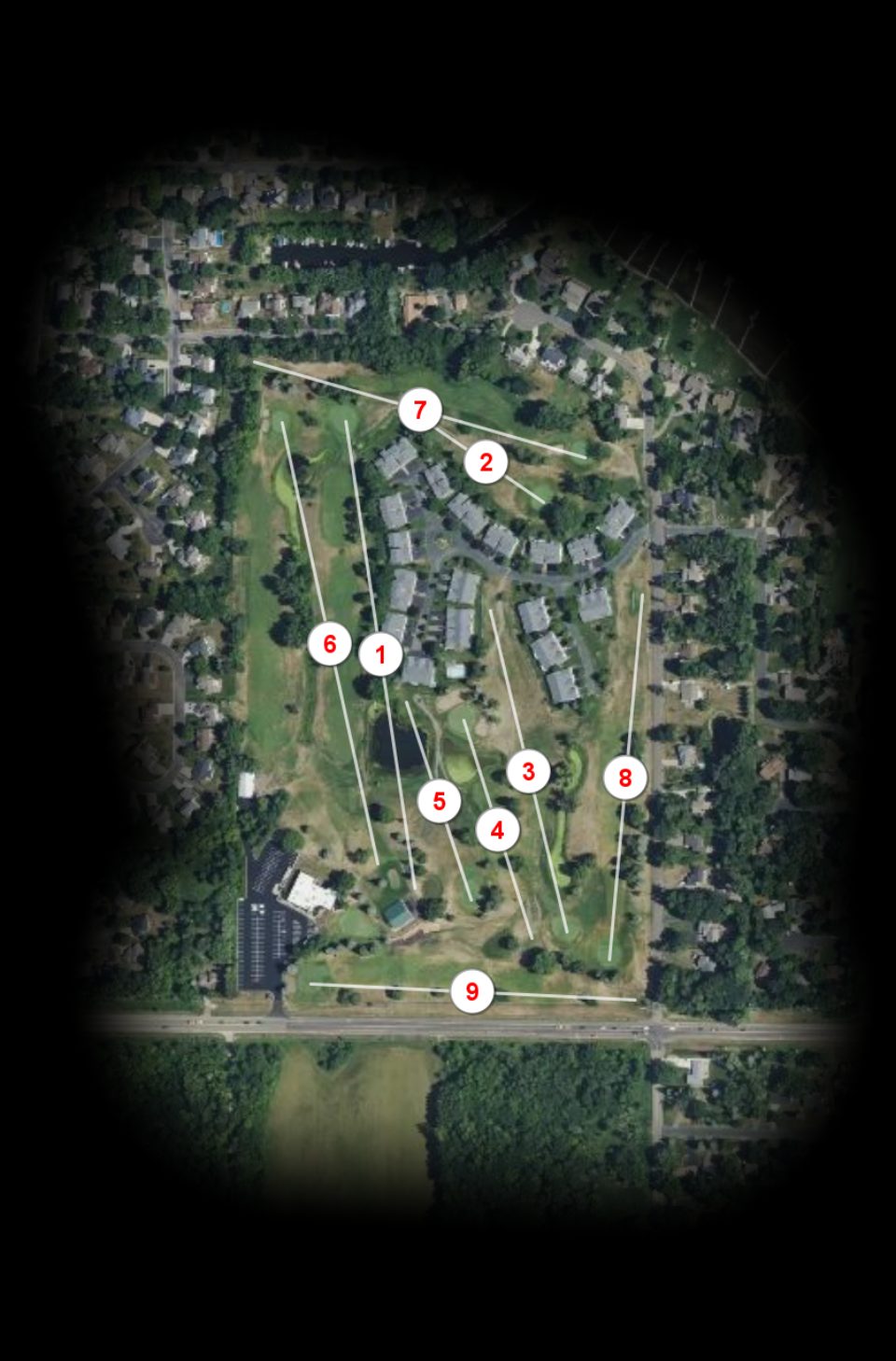 Castlewood Golf course overview