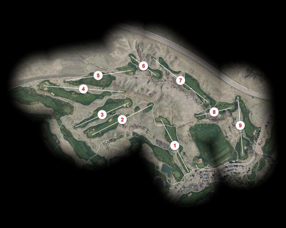 Canyon nine at Fox Hollow Golf Club