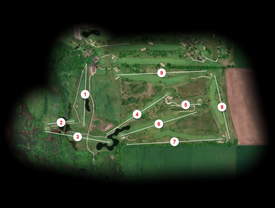 River nine at Wander Springs Golf Course