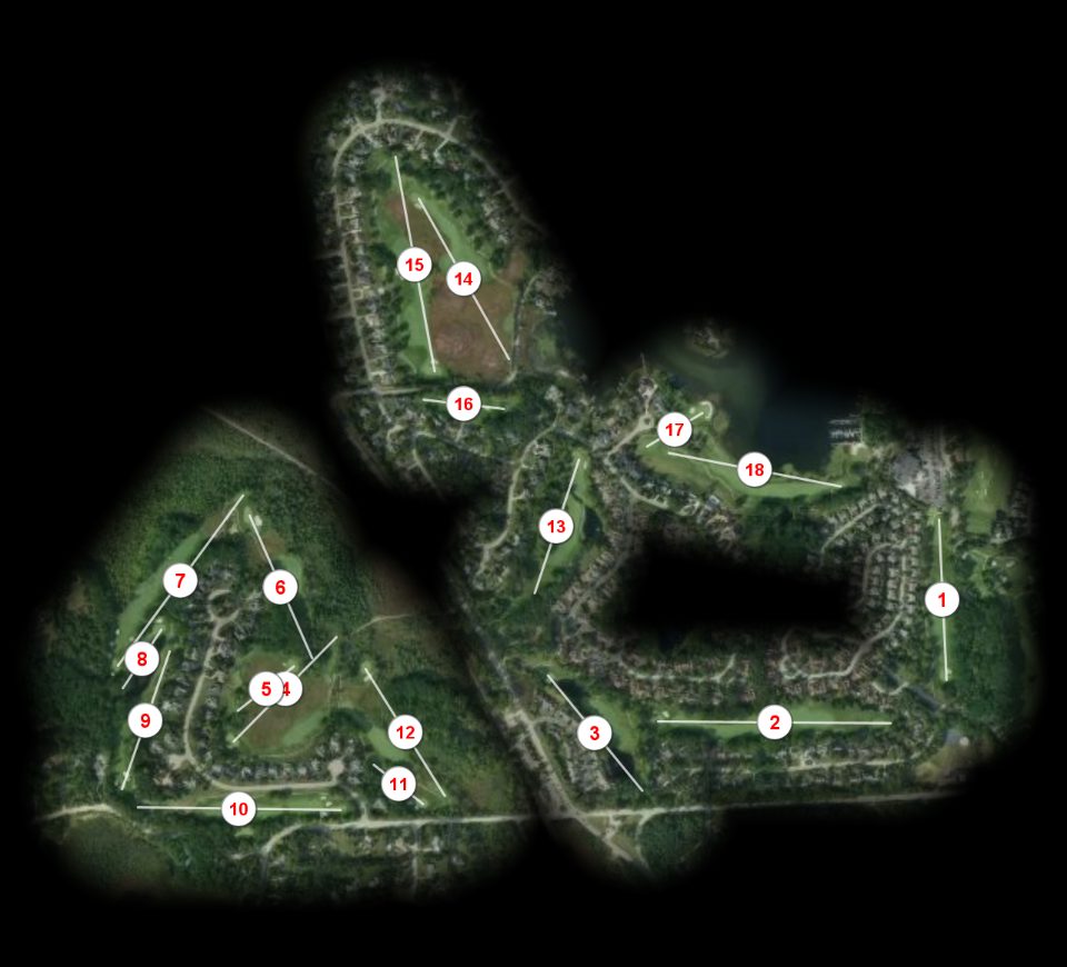 Oak Pointe Country Club Honors course overview