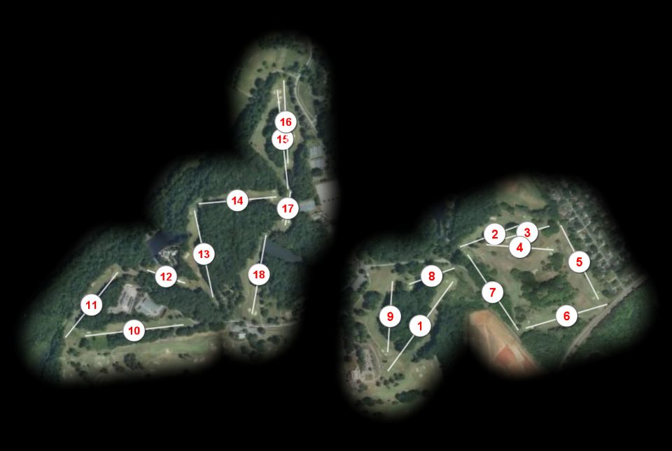 Tanglewood Park Golf Club Reynolds course overview